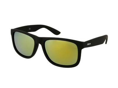 Sunglasses Alensa Sport Black Gold Mirror
