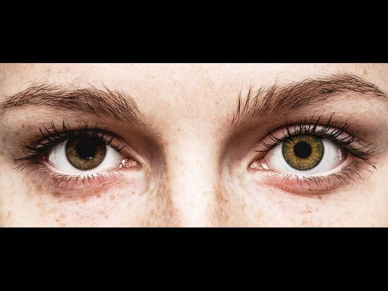 Air Optix Colors - Pure Hazel - Μη διοπτρικοί (2 φακοί)