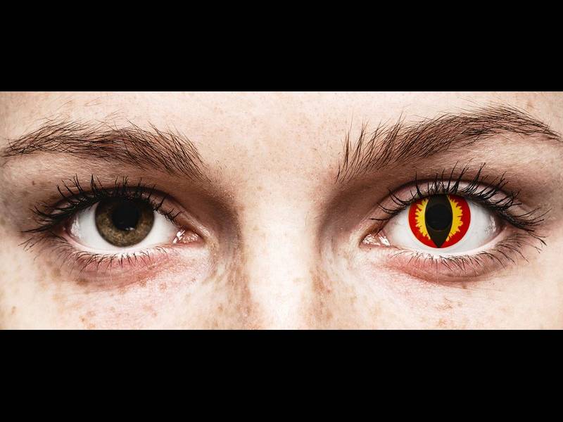 ColourVUE Crazy Lens - Dragon Eyes - Μη διοπτρικοί (2 φακοί)