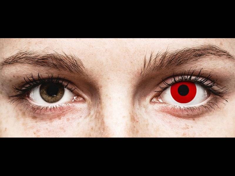 ColourVUE Crazy Lens - Red Devil - Μη διοπτρικοί (2 φακοί)