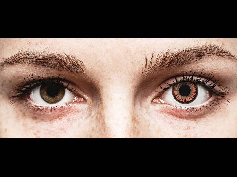 ColourVUE Crazy Lens - Vampire - Μη διοπτρικοί (2 φακοί)