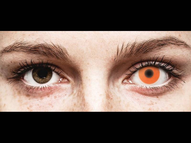 ColourVUE Crazy Glow Orange - Μη διοπτρικοί (2 φακοί)