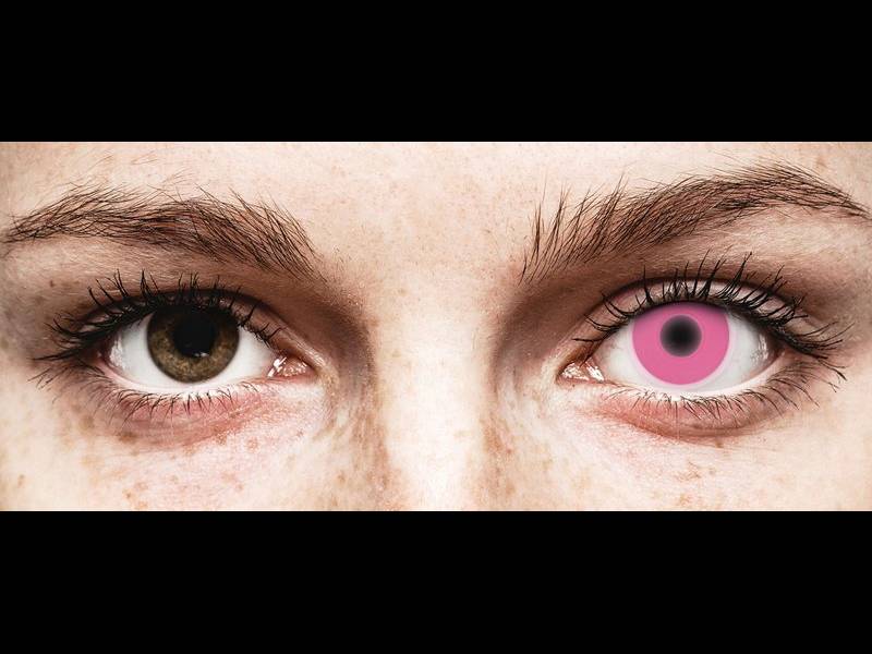 ColourVUE Crazy Glow Pink - Μη διοπτρικοί (2 φακοί)