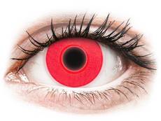 ColourVUE Crazy Glow Red - Μη διοπτρικοί (2 φακοί)
