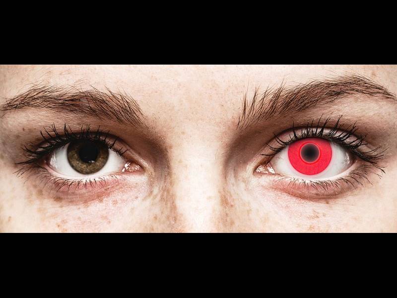 ColourVUE Crazy Glow Red - Μη διοπτρικοί (2 φακοί)