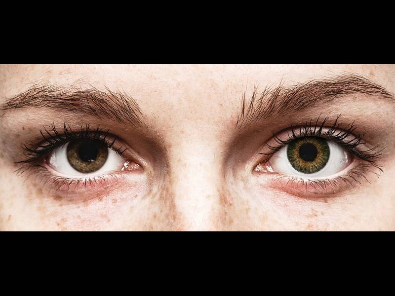 ColourVUE 3 Tones Green - Μη διοπτρικοί (2 φακοί)