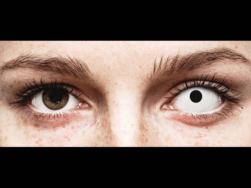 ColourVUE Crazy Lens - Whiteout - Ημερήσιοι φακοί Μη διοπτρικοί (2 φακοί)